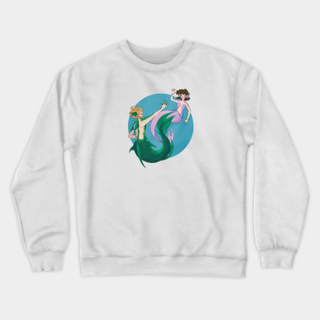 Mermaid Ronance Crewneck Sweatshirt by Graphic-Eve
